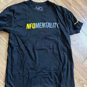 Black NFQ Men's Athletic Shirt NFQ Mentality Size Medium